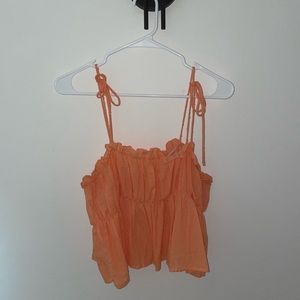 Women’s size large swiss dot tank, great condition